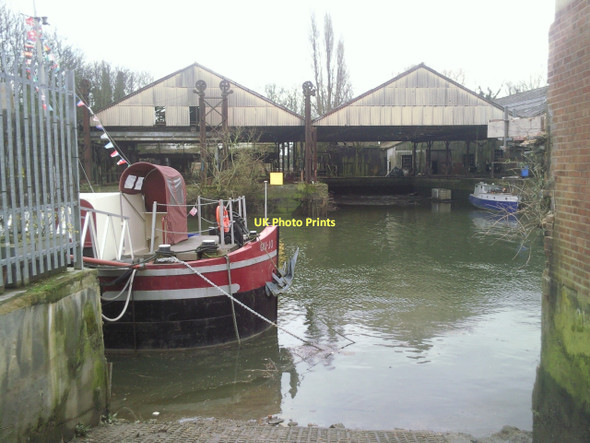 Photo 6"x4" Looking towards Lots Ait from a slipway off Brentford High Street Brentford c2011