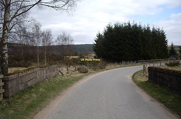 Photo 6"x4" Bridge over Burn of Knock Bridge of Feugh c2011