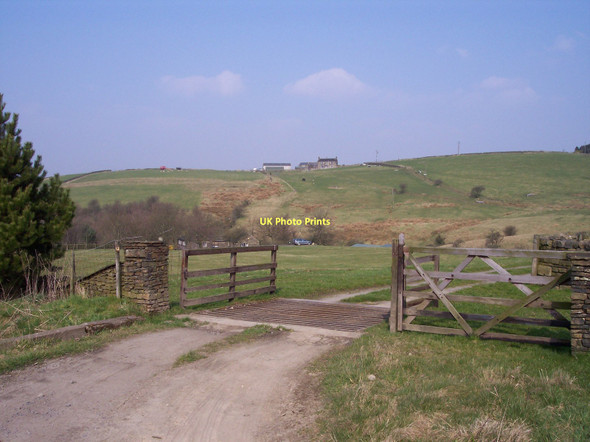 Photo 6"x4" Cattle grid near Owlet Hall Littleborough\/SD9316 c2011