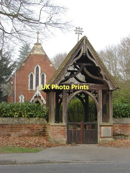 Photo 6"x4" Christ Church, Longcross Longcross\/SU9865 c2011 P1