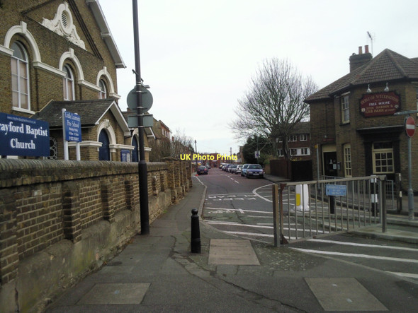 Photo 6"x4" Bexley Lane from London Road Crayford\/TQ5174 c2011