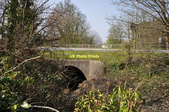 Photo 6"x4" A culvert passing under the B3233 towards Fremington Pill Combrew c2011