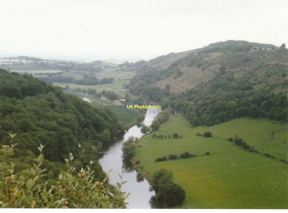 Photo 6"x4" River Wye from Symonds Yat Rock Viewpoint Great Doward c1999