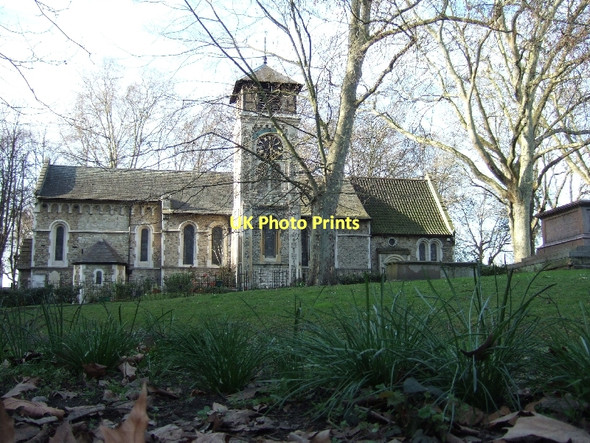 Photo 6"x4" St Pancras Old Church London c2011