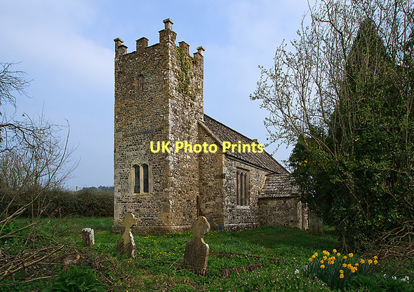 Photo 6"x4" Church of the Holy Trinity - Turners Puddle Throop c2011