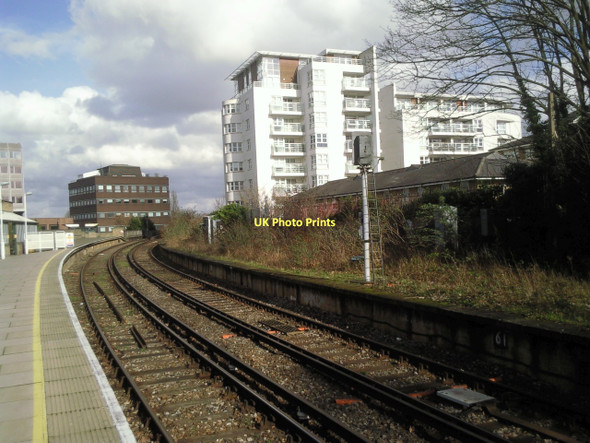 Photo 6"x4" Disused platform at East Putney Putney c2011