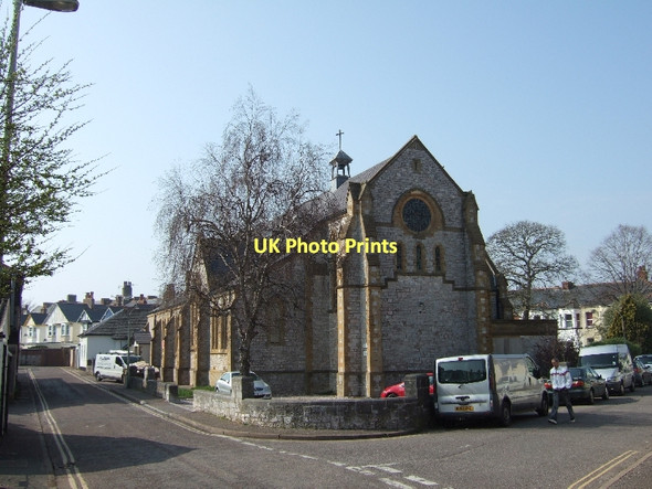 Photo 6"x4" St Andrew's church, now accommodation Exmouth c2011