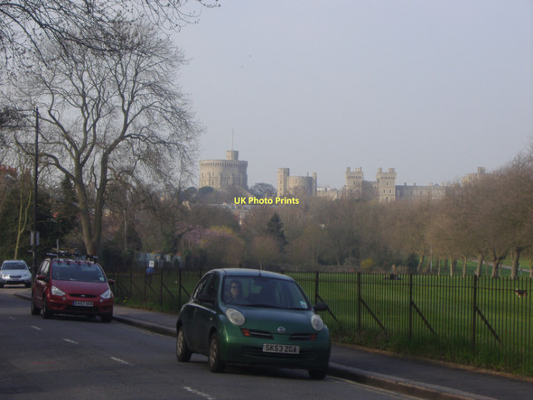 Photo 6"x4" Windsor Castle from Kings Road Windsor\/SU9676 c2011