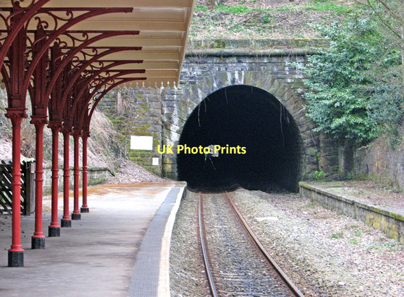 Photo 6"x4" Cromford Station and Willersley Tunnel Matlock c2011