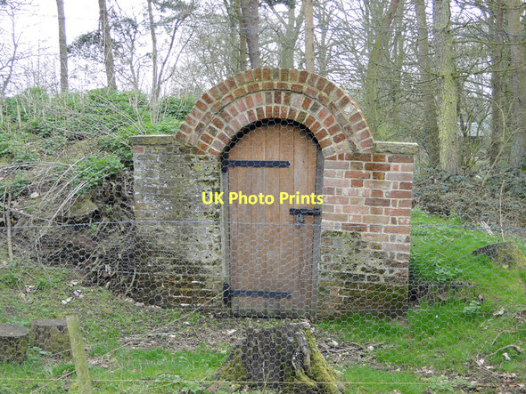 Photo 6"x4" Entrance to the ice house in the grounds of Hanworth Hall Hanworth\/TG1935 c2011 P1