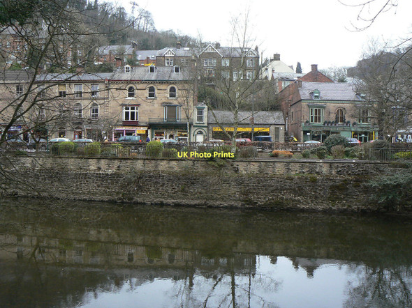 Photo 6"x4" View from the gardens Matlock c2011