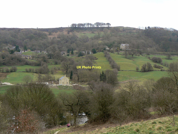 Photo 6"x4" View to Riber Hill Matlock c2011