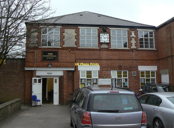 Photo 6"x4" The Memorial Hall Wirksworth c2011