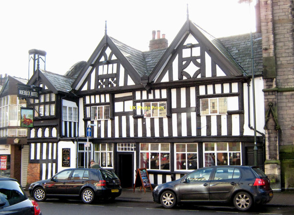 Photo 6"x4" The Roebuck Hotel Leek\/SJ9856 c2011