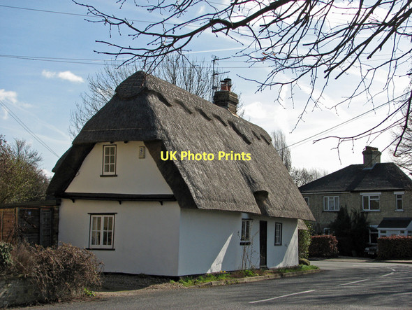 Photo 6"x4" Coton: plaster and thatch Coton\/TL4058 c2011