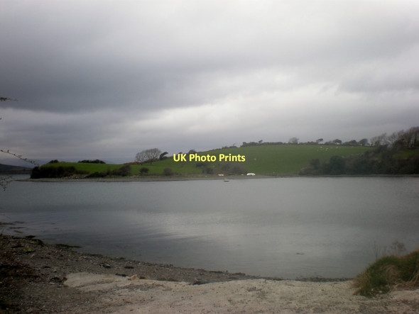 Photo 6"x4" Distant Upturned Boats Bantry c2011