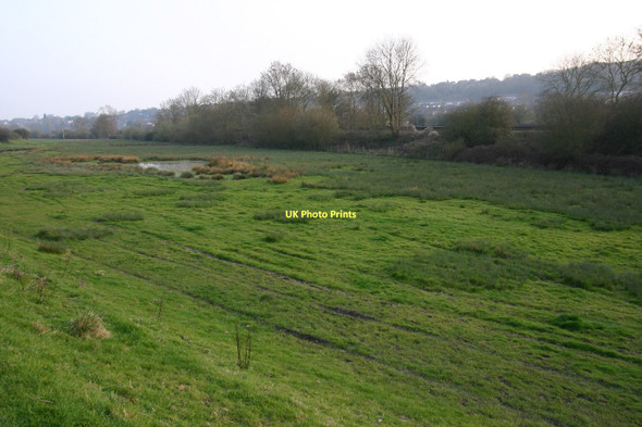Photo 6"x4" Greenwich Meridian from the Ouse Levee Lewes c2011