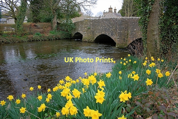 Photo 6"x4" Sheepwash Bridge Bakewell c2011
