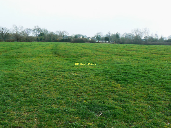 Photo 6"x4" Ridges and furrows near Minety Crossing, Upper Minety Lower Moor\/SU0291 c2011