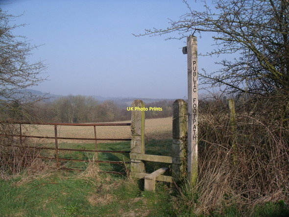 Photo 6"x4" Footpath near Shirland Hallfield Gate c2011