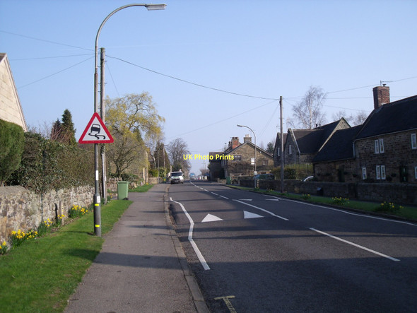 Photo 6"x4" B6013, Higham, heading north Higham\/SK3959 c2011