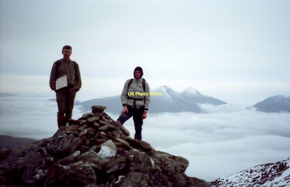 Photo 6"x4" South top of Bein Challuim Coire Challuim c1990