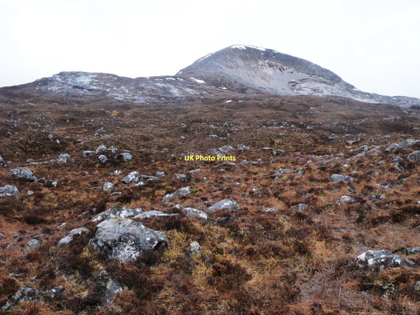 Photo 6"x4" East ridge of Beinn Liath Beag Beinn Liath Bheag\/NG9852 c2011