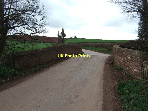 Photo 6"x4" Culvery Bridge Crediton c2011