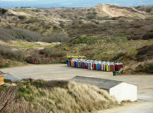 Photo 6"x4" Beach Huts, Saunton Sands Saunton c2011
