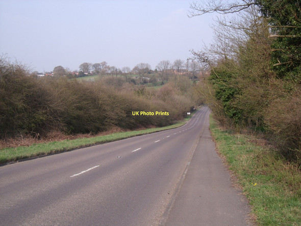 Photo 6"x4" B5035 towards Crich Oakerthorpe c2011