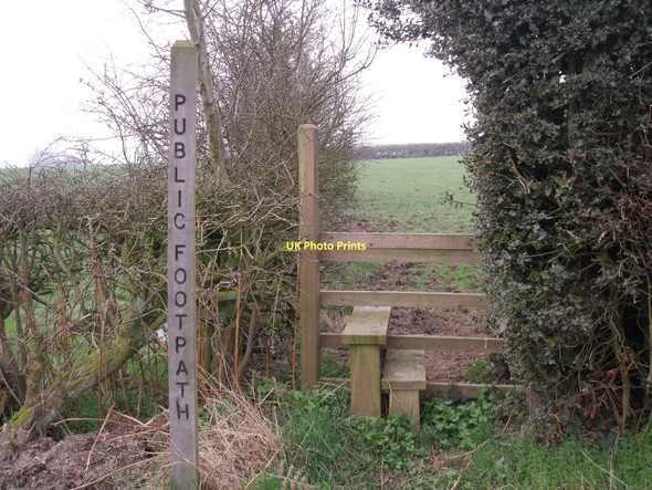 Photo 6"x4" Footpath off Park Lane Alfreton c2011