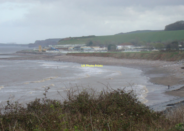 Photo 6"x4" Doniford Beach Watchet c2011