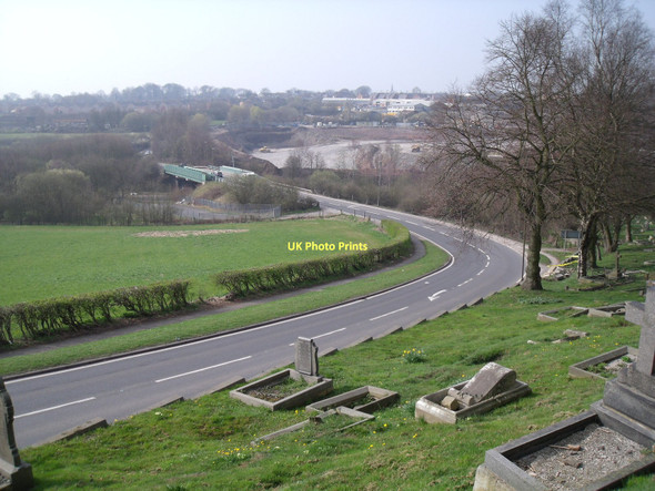 Photo 6"x4" Market Street towards Clay Cross Clay Cross c2011