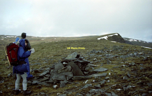Photo 6"x4" The south east top of Carn Dearg Loch Dubh\/NH6301 c1986