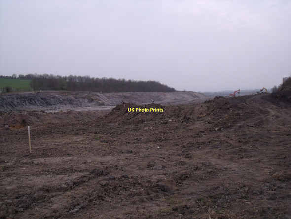 Photo 6"x4" Opencast mining Alfreton c2011