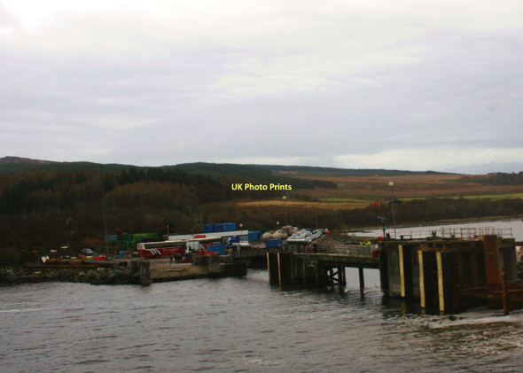 Photo 6"x4" Kennacraig Terminal Whitehouse\/NR8161 c2011