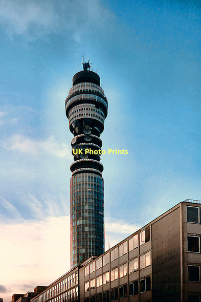 Photo 6"x4" The Post Office Tower (BT Tower) London c1977