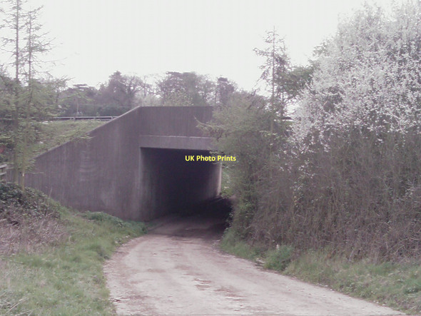 Photo 6"x4" Tunnel under M25 Potters Bar c2011