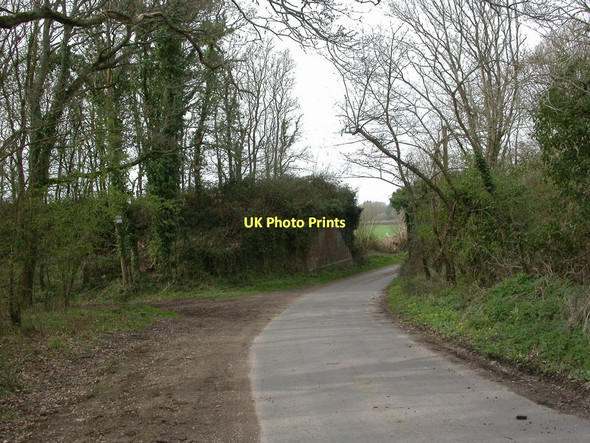Photo 6"x4" North Kingston, dismantled bridge North Kingston c2011
