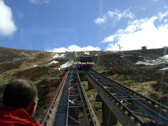 Photo 6"x4" Cairngorn Funicular Railway Sr\u00f2n an Aonaich c2009