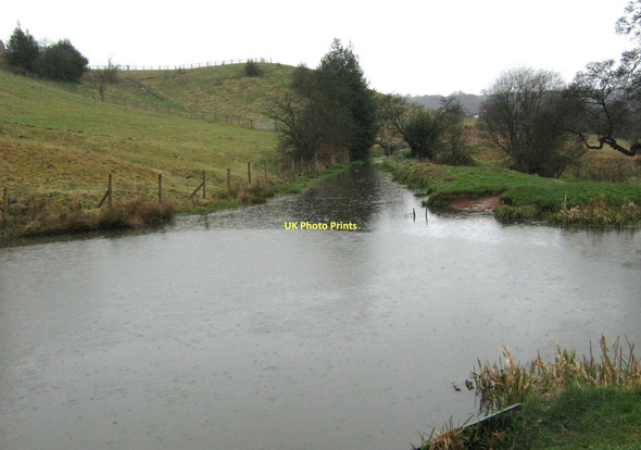 Photo 6"x4" End of the canal Leek\/SJ9856 c2011