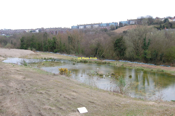 Photo 6"x4" Waste Ground near Ore Station Hastings\/TQ8110 c2011