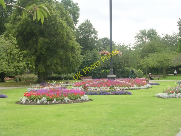 Photo 6"x4" Flower Beds - Pudsey Park Pudsey\/SE2233 c2009