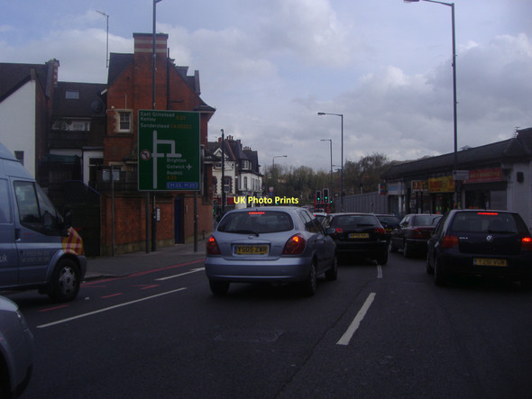 Photo 6"x4" Purley Way at Purley Cross Purley c2011