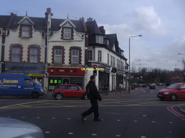 Photo 6"x4" Purley Cross Purley c2011