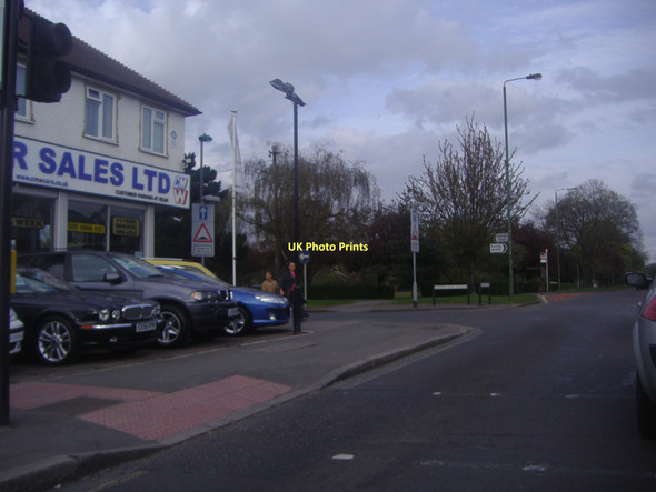 Photo 6"x4" Stafford Road at junction of Sandy Lane, Wallington Wallington\/TQ2964 c2011