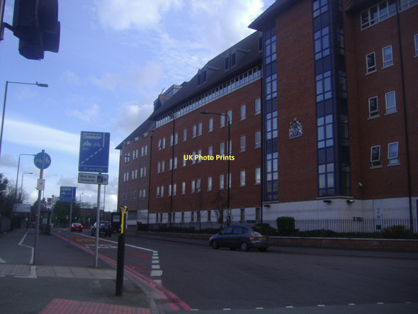 Photo 6"x4" Sutton police station, Chalk Pit Lane Carshalton c2011