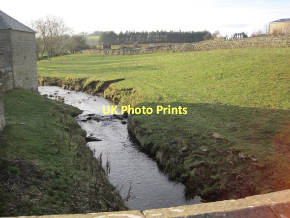 Photo 6"x4" Swilder Burn next to Clock Mill Capheaton c2011