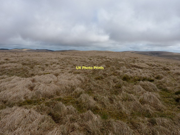 Photo 6"x4" Eastwards along the ridge of Esgair Gwyngu Esgair Gwngu c2011