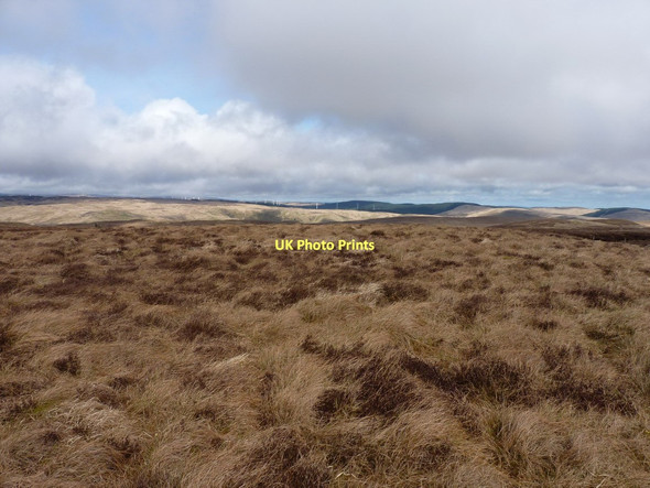 Photo 6"x4" NE from the summit of Geifas Cwmystwyth c2011